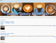 Tablet Screenshot of doubleskinnymacchiato.com